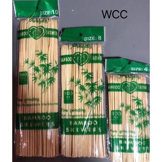 BBQ stick bamboo skewer（100pcs）