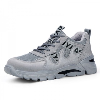Safety Shoes Steel Toe Shoes EVA Sole Light Anti-Smash And Anti-Stab hncF