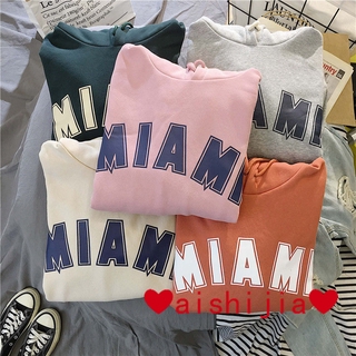 readystock ❤ aishijia ❤【110--160】Girls' Sweater Long Sleeves2020Korean Style Hooded Fashionable Autumn and Winter Children's Kid's Jacket Sweater Loose Fashion (8)