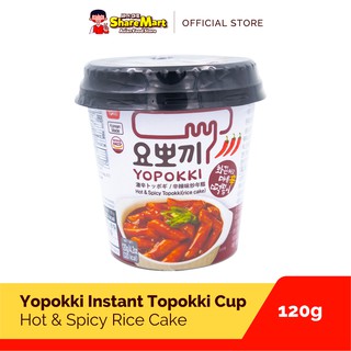 Yopokki Instant Hot & Spicy Topokki Rice Cake Cup 140g