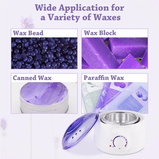 Wax Warmer Heater Electric Hair removal wax beans Wax Machine Kit With 100g Wax (7)