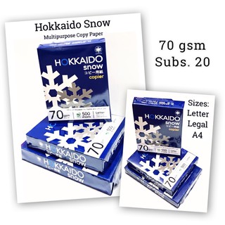 Hokkaido Snow: Hokkaido Copy Paper 70 gsm subs 20