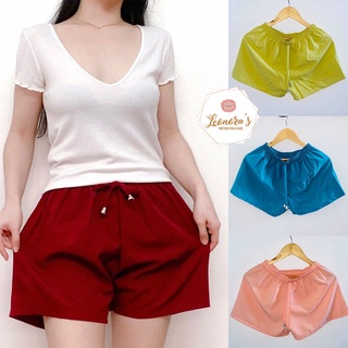 Unisex Taslan Breathable Trendy Shorts With Bell No Pocket Plain Colors High Quality Summer Fashion