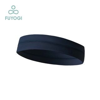 FUYOGI Sports Hair Band Solid Color Yoga Headband Moisture Absorption and Perspiration Stretch Fitness Hair Band