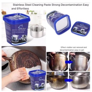 Stainless Steel Cookware Cleaning Paste Household Kitchen Cleaner Washing Pot Bott