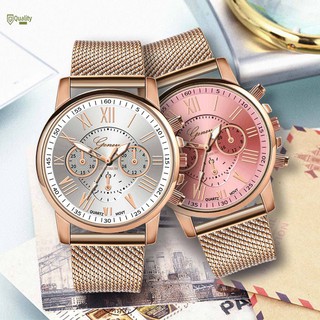 Couple watch Quartz Watch Silicone Band Casual Sports Round Dial Wristwatch Gifts