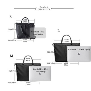 Ready Stock【 Leacat 】New Laptop Bag 14 15.6 Inch Waterproof Notebook Bag Sleeve for Macbook Case M1 Air Pro Huawei Xiaomi Samsung Casual Handbag Briefcase (2)