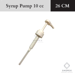 syrup✓♈☬Universal Syrup Pump 10cc 26cm & 37cm (1PC.) / Syrup Milk Tea pump/ Syrup Bottle Press Pump