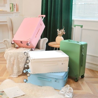 #22 Trendy cute pastel color travel luggage (1)