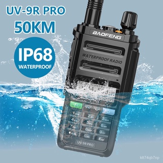 2022 Baofeng UV-9R PRO IP68 Waterproof Dual Band 136-174/400-520MHz Ham Radio Upgraded Of UV9R Walki