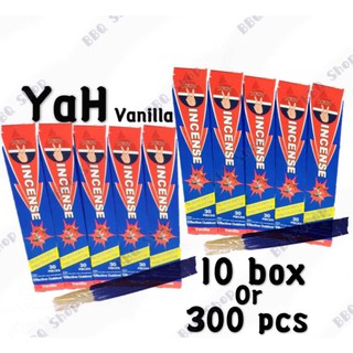 (10 boxes or 300pcs) YAH Incense Vanilla Incense for Flies and Mosquitoes STICKS KILLS FLIES AND MOS