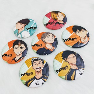 HAIKYUU! Button pins Brooch Badge Pins Anime Series Collectibles