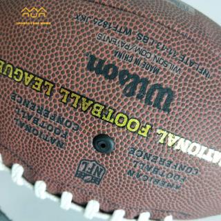 Wilson Rugby NFL American Football Size 9 PU Leather Students Match Training Official Ball (7)