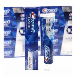 Crest 3D White Advanced Triple Whitening Toothpaste 158g