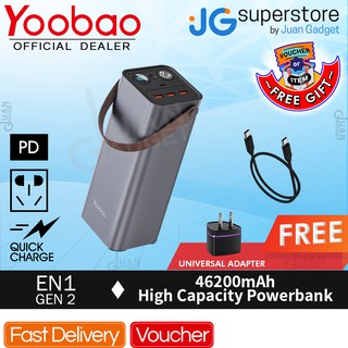 Yoobao EN1 Generation 2 65W 46200mAh PD Quick-Charging Big Capacity Inverter Powerbank
