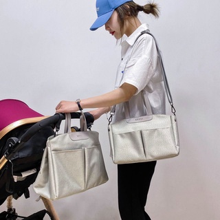 baby essentials✶❒Hot Models Spot Hand-Held Diaper Bag Multi-Function Large-Volume Bottle mu ying bao