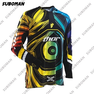 2021 thor high-end custom bicycle motorcycle mountain bike cross-country cycling jerseys Maillot DH downhill riding (1)
