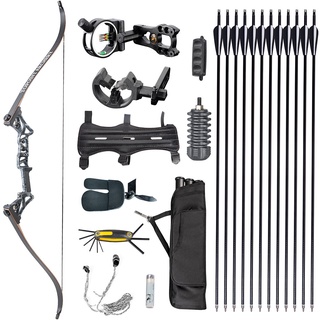 Topoint R3 Recurve Bow，Archery Takedown Package ready-to-shoot bow set for outdoor archery