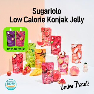 [INTAKE] Sugarlolo Delicious Konjac Jelly - 10Pack / Sugar-free Low calorie Dessert (1)