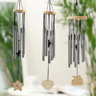 1 Pc Outdoor Metal Wind Chimes Yard GardenBell Wind Chime Window Bells Wall Hanging Decorations Home Decor Wooden Wind