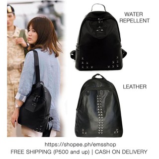 Leather Backpack Descendants Of The Sun Backpack Korean Bag