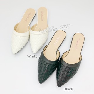 Fashion Pointed Flat Sandals Half Shoes Casual Formal Wedding Event