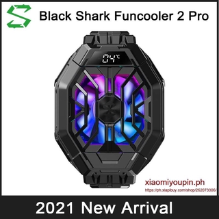Black Shark FunCooler 2 Pro 2 BlackShark Fun Cooler 2Pro Radiator Cooling Fan Cooling Back Clip for Mobile Phone Portable Accessory Mobile Gaming Cooler Stand