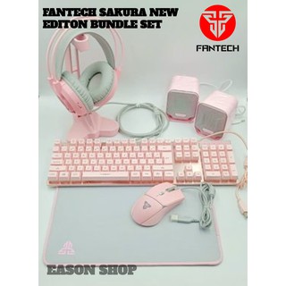 Fantech SAKURA PINK Edition Bundle Set - Limited Edition eason shop