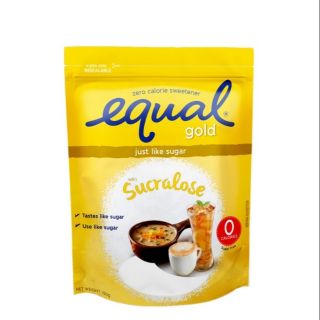 150g or 400g Equal Gold No Calorie Sweetener KETO LC IF Low Carb Sucralose Sugarly