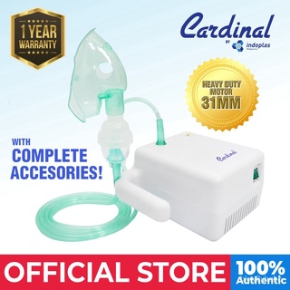 Indoplas Cardinal Compact Nebulizer With Accessories