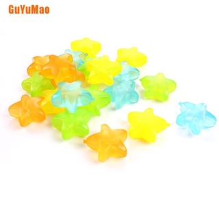 [gGUYU] 20pcs Star Ice Cubes Plastic Reusable Picnic Keep Drink Cool Physical Cooling HOO