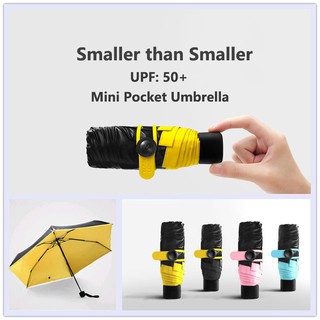 Mini Pocket Umbrella Clear Windproof Folding Umbrellas (1)