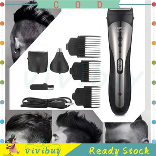 ✨✨Kemei KM-1407 3 in 1 Electric trimmer rechargeable electric razor【Kemei 4 in 1 Rechargeable Trimmer Set 】 (3)