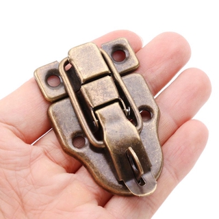 UTA♥Toolbox Lock Antique Metal Buckle Suitcase Case Toggle Lock Hasp Latch