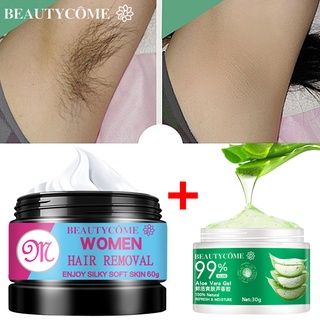 BEAUTYCOME Professional Depilatory Cream for Women Hair Removal Cream for Private Hair Removal Set