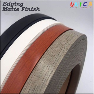 MATTE - UNICA Edging / Edge Banding PVC 10meters x 21mm x 0.7mm