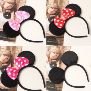 Minnie Headband Performance Mickey Headband Cartoon Mickey Mouse Headband Baby Shower Birthday Party Headdress