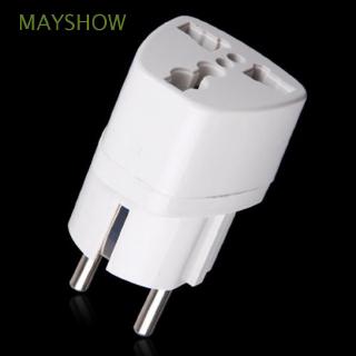 MAYSHOW Electronic New Universal Europe Socket Plug Power Adapter