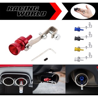 [Ready Stock]✑Universal Car Motorcycle 18mm Turbo Sound Whistle Exhaust Pipe Sounder Turbo Imitator