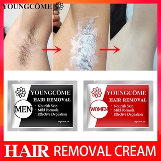 YOUNGCOME Hair Removal Cream Hair Remover Cream Painless Depilatory Cream Hair Removal Foam Unisex