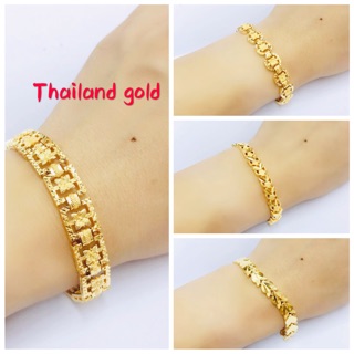 [YH] Unisex 14KThailand Gold Plated Bracelet