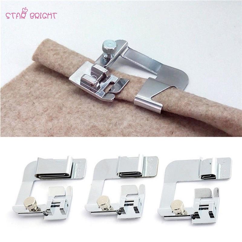 [YMIN] Domestic Sewing Machine Foot Presser Rolled Hem Feet Set for Brother Singer WA