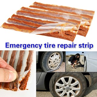 【Ready Stock】10Pcs Auto Car Tubeless Tire Seal Strips Tyer Puncture Recovery Repair Tool