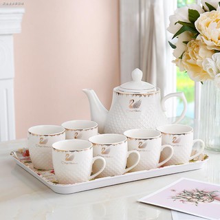 European Tea Set Tea Pot Tea Cup Household Ceramic Water Set