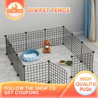 Pet New Land Dog Cage Stackable Pet Fence 35*35CM Rabbit Fence Pet Cage DIY Pet Kennel Dog Kennel