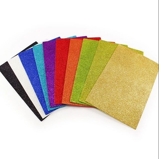 Eva Glitter Foam Sheet A4 Adhesive (5pcs) or A5 (10pcs)