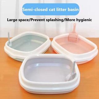 New products☇Cat Litter Basin with Cat Litter Shovel,cat litter box,litter box for cat