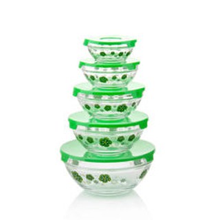KIM 5in1 glass bowl with design best seller (4)