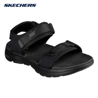 Skechers Men's Go Walk 5 - Cabourg Sandals-Athletic (Black)