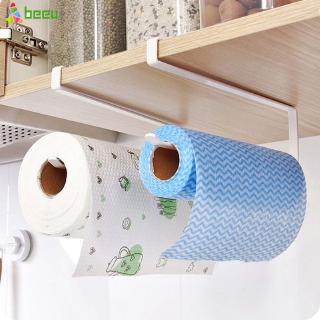 【Beeu】 Kitchen Tissue Holder Hanging Bathroom Roll Paper Holder Towel Rack (1)